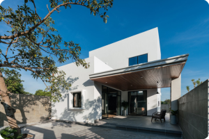 테라스 하우스: 현대적인 디자인과 풍부한 공간감