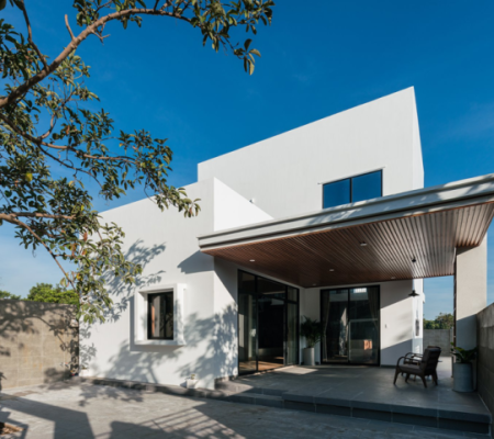 테라스 하우스: 현대적인 디자인과 풍부한 공간감