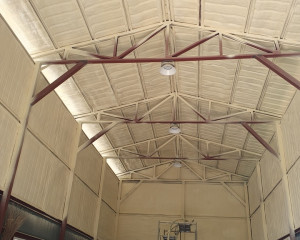 화성 철골창고 지붕단열 – 경질우레탄…