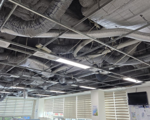 동탄 산업단지 사무실 천장단열, 준불…