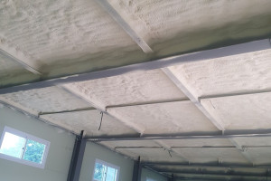 안성 경질우레탄폼 데크플레이트 천정  단열 시공 결로 방지 + 난방비 절감 사례