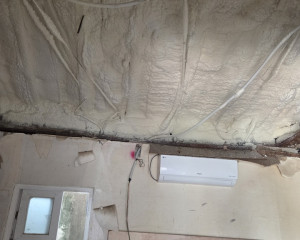 오산 다세대주택 준불연 우레탄폼 천장…